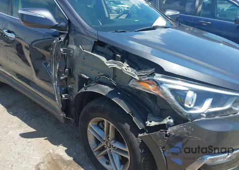 2018 Hyundai Santa Fe Sport 2.4L from USA, damaged, VIN 5XYZU3LB7JG512800